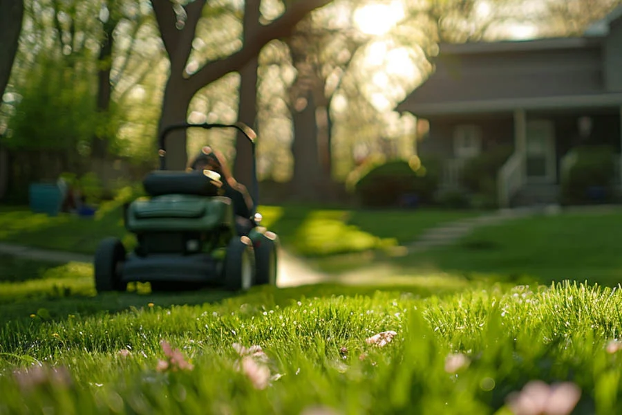 push mower for small yard